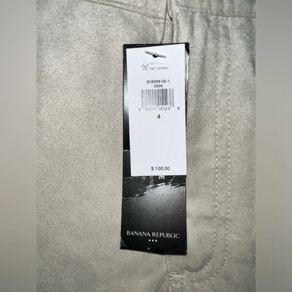 Banana Republic Vegan Suede Cargo Pants - Picture 4 of 12